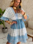 vestido boho chic maisa verde