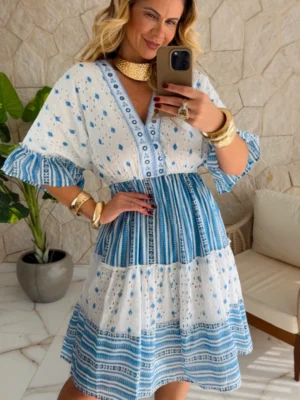 vestido boho chic maisa verde vestido boho chic maisa verde