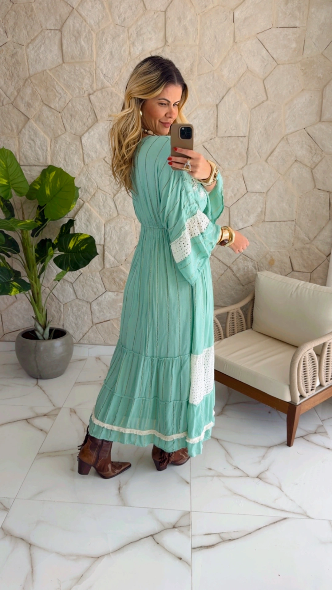 vestido boho chic luisa azul vestido boho chic luisa azul