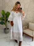 vestido boho chic lua