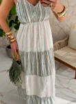 vestido boho chic deise verde