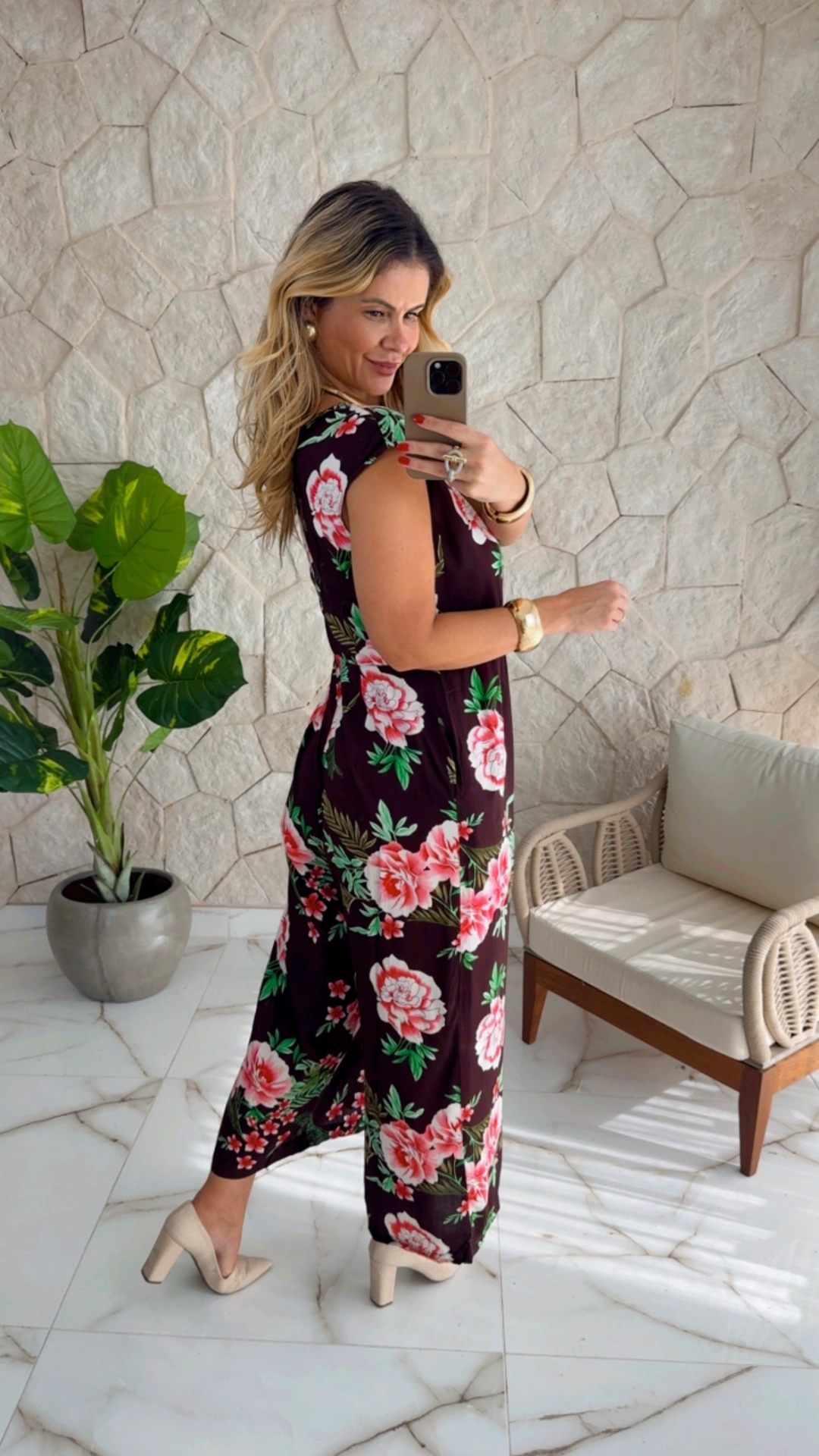 macacão olga marrom macacão olga marrom
