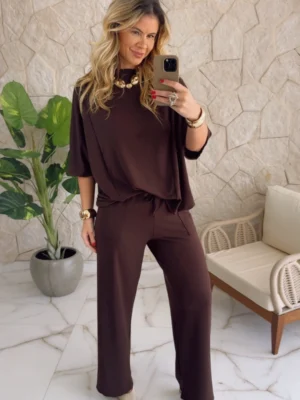 conjunto aurora marrom