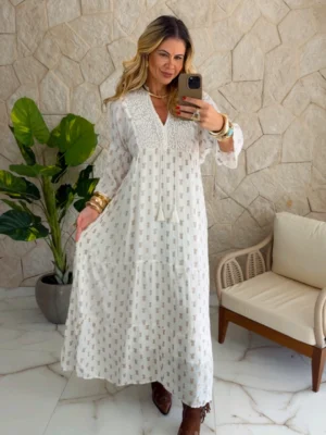 vestido boho chic belle