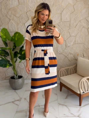 vestido selma azul