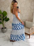 vestido boho chic karen verde