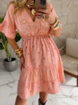 vestido boho chic cintia rosa