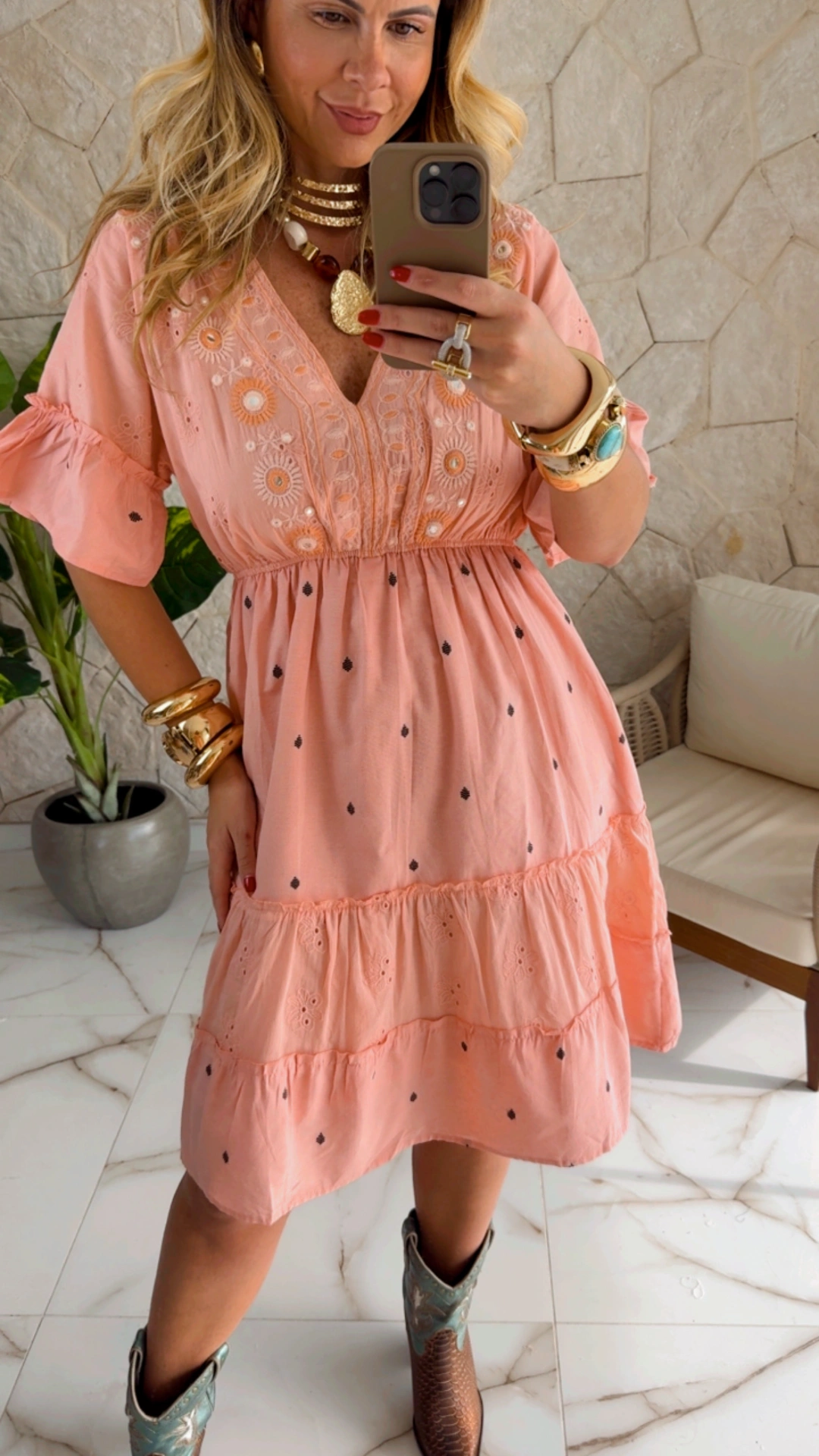 vestido boho chic cintia rosa vestido boho chic cintia rosa