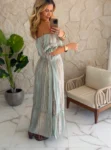 vestido boho chic brenda amarelo