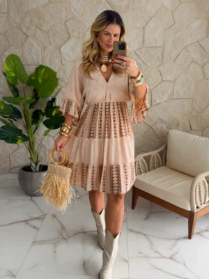 vestido boho chic ane rose