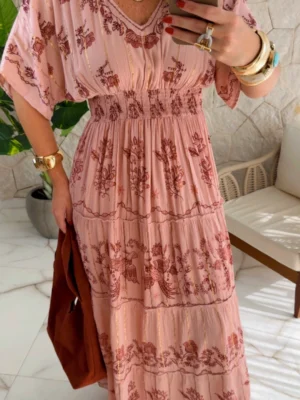 vestido boho chic nadir rose vestido boho chic nadir rose