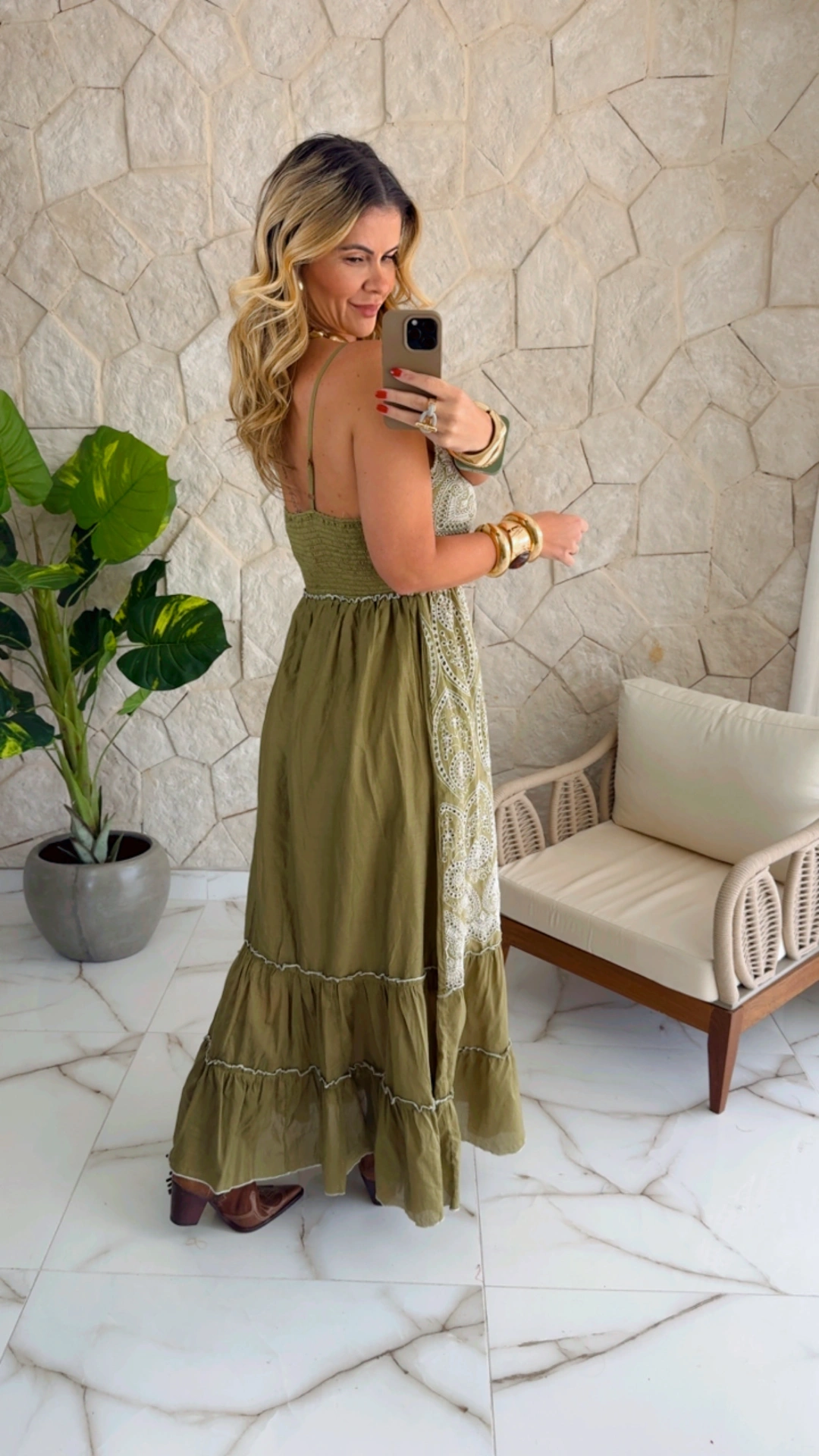 vestido boho chic caramelo vestido boho chic caramelo
