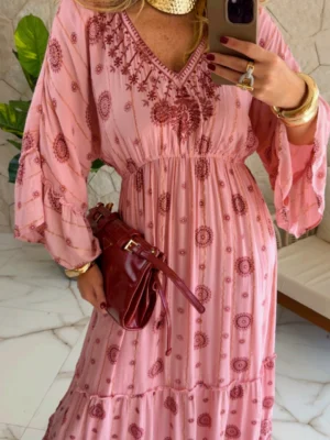 vestido boho chic noemia branco