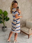 vestido ivete azul