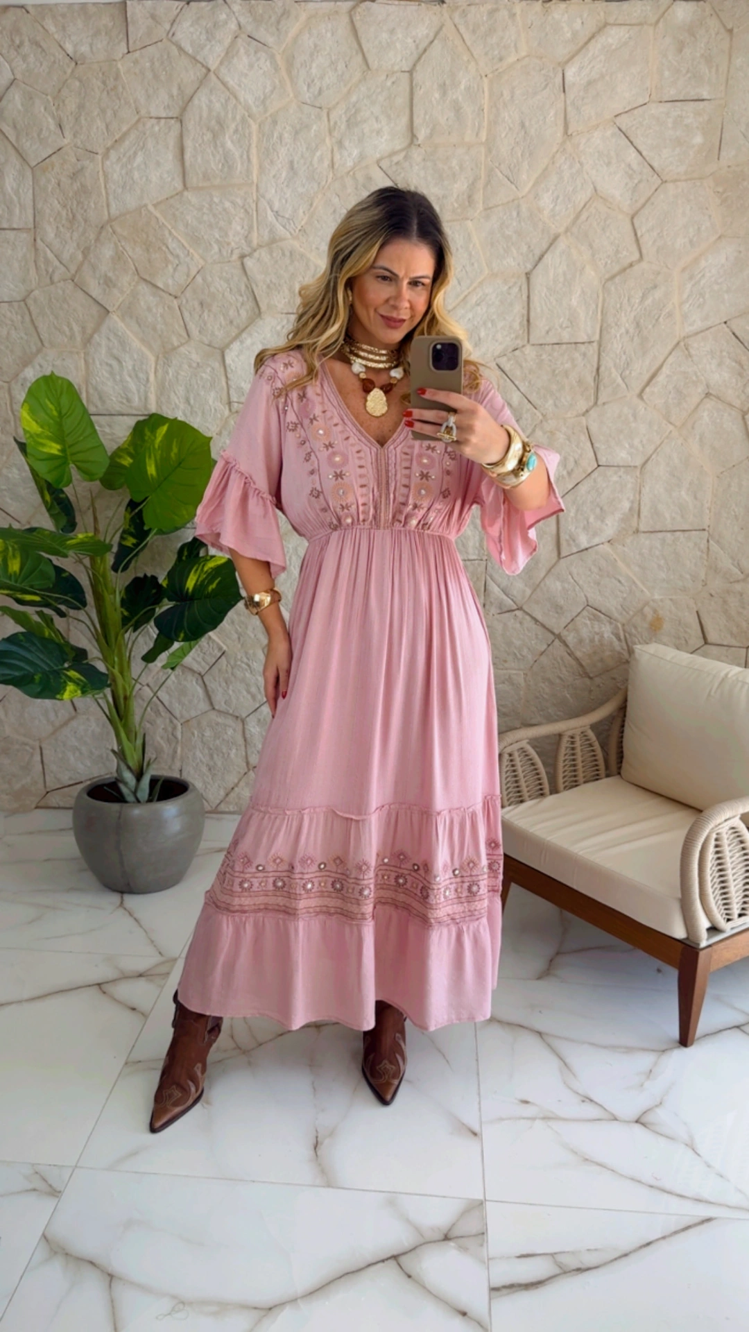 vestido boho chic lilian rose vestido boho chic lilian rose