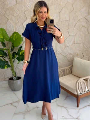 vestido marrant marinho