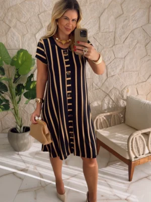 vestido caroliana preto