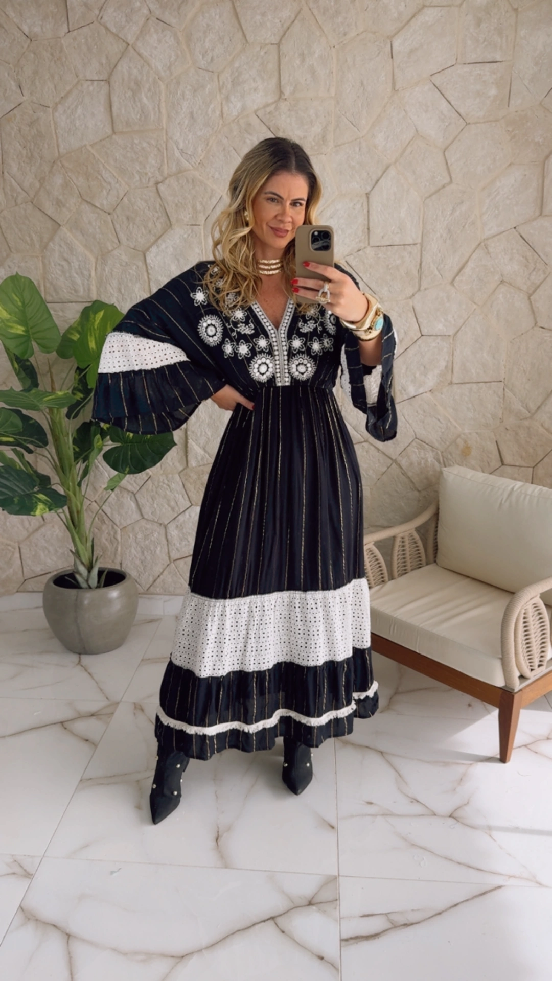vestido boho chic luisa preto vestido boho chic luisa preto