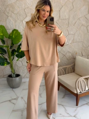 conjunto aurora marrom