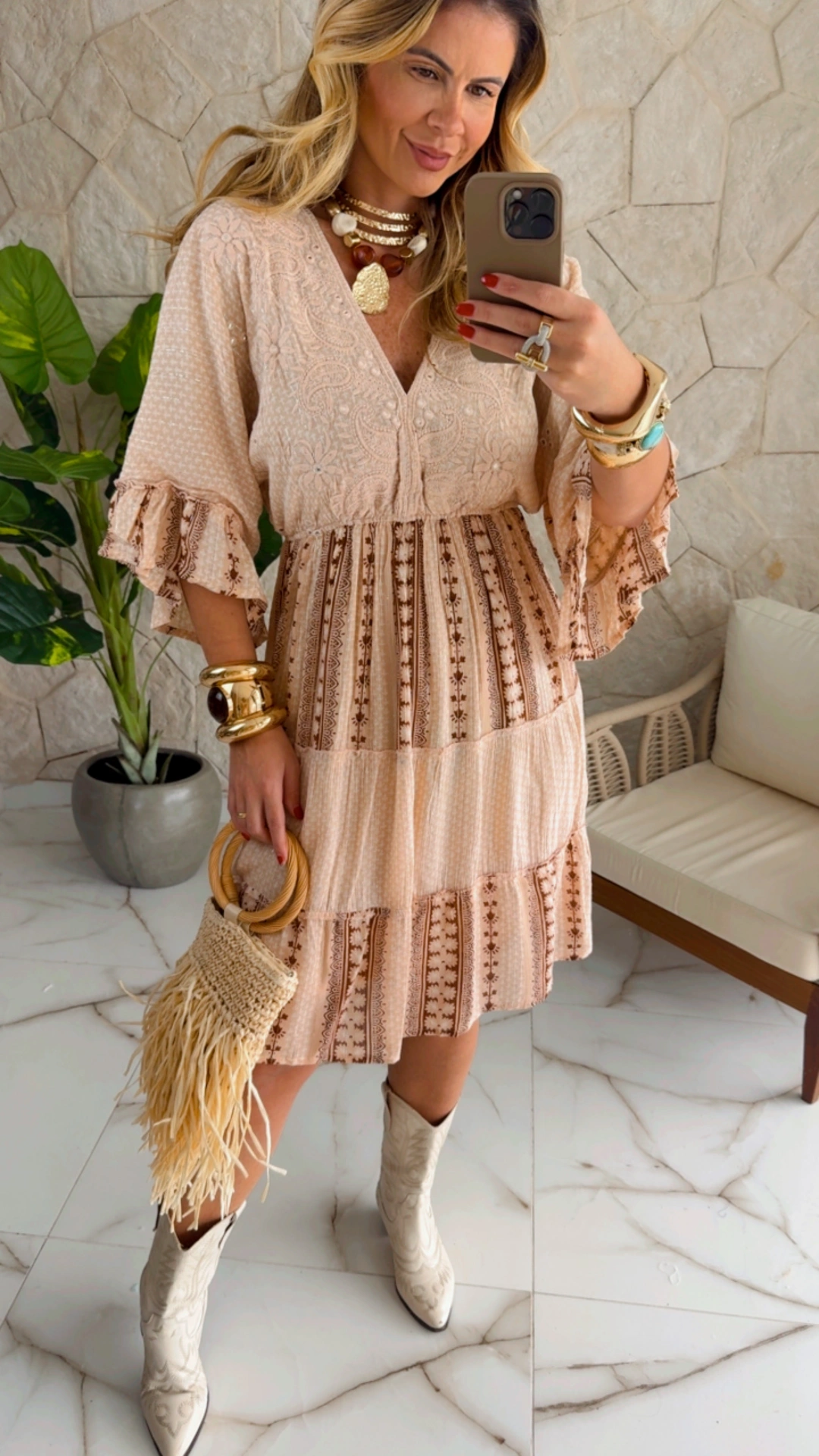vestido boho chic ane rose vestido boho chic ane rose