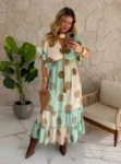 vestido boho chic larissa amarelo