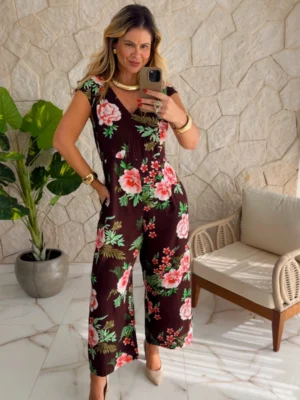 macacão olga marrom