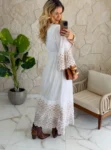 vestido boho chic lua