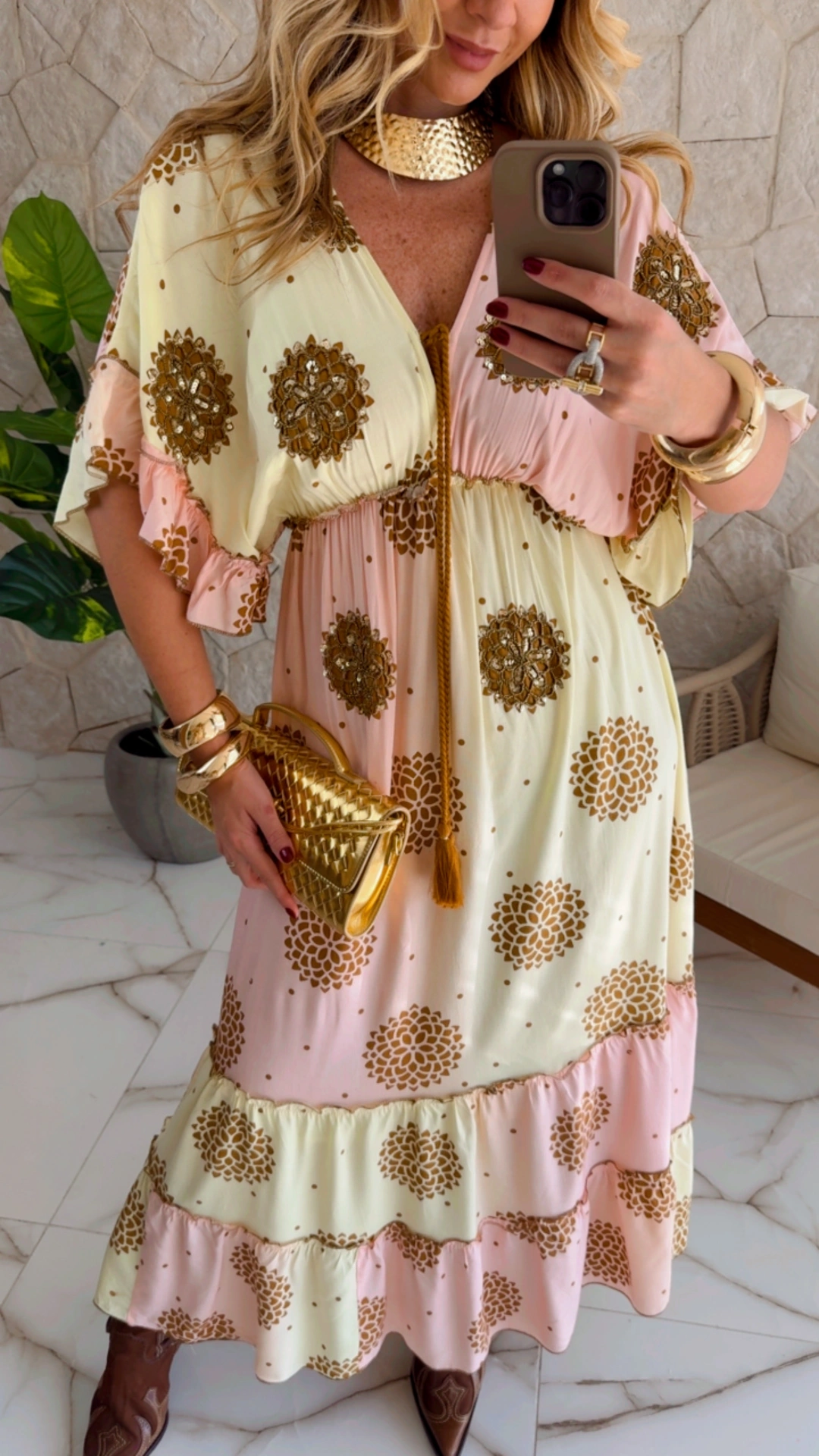 vestido boho chic larissa amarelo vestido boho chic larissa amarelo