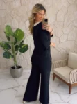 conjunto maitê marrom