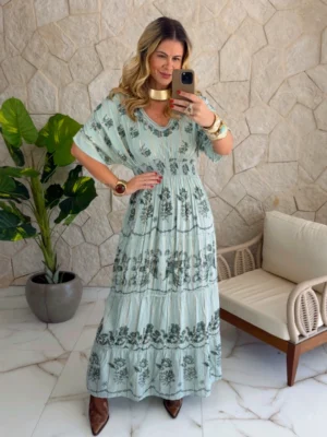 vestido boho chic heloisa rose