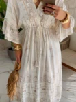 vestido boho chic vivian amarelo