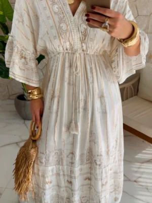 vestido boho chic vivian amarelo vestido boho chic vivian amarelo