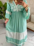 vestido boho chic luisa azul