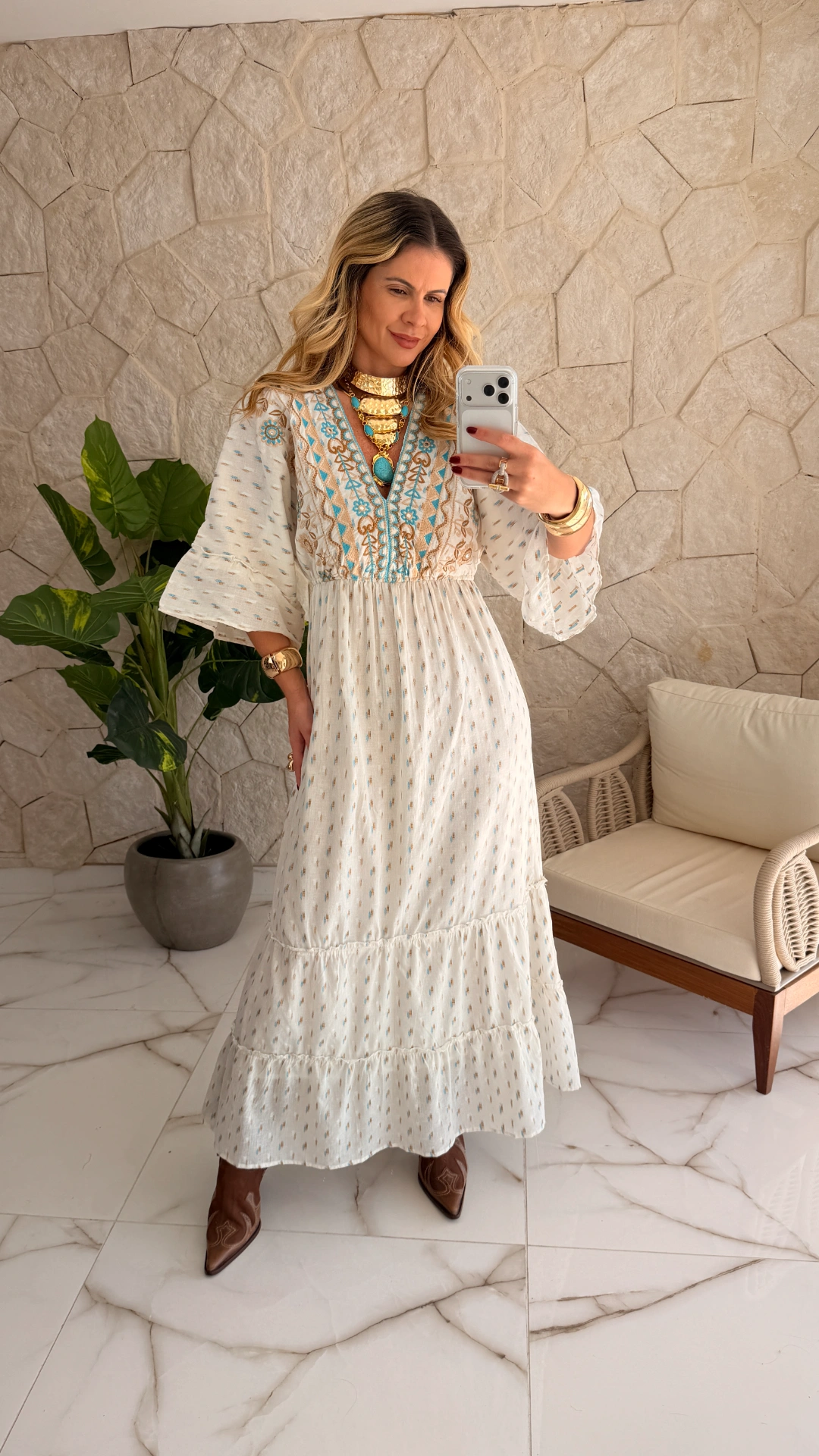 vestido boho chic zoe turquesa vestido boho chic zoe turquesa