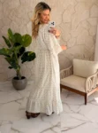 vestido boho chic zoe turquesa