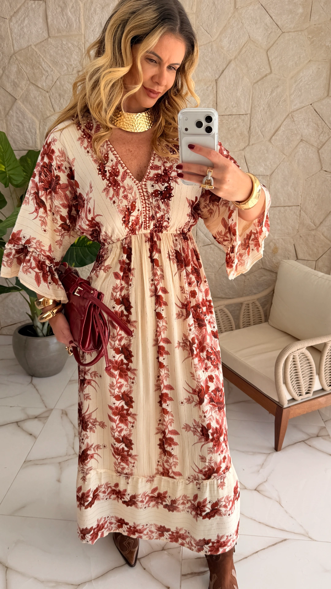 vestido boho chic nicole azul vestido boho chic nicole azul