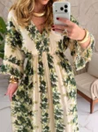 vestido boho chic nicole azul