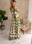 vestido boho chic nicole azul