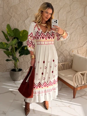 vestido boho chic helen marinho