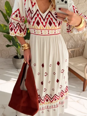 vestido boho chic helen marinho
