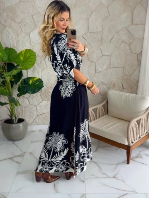 vestido margarida 60
