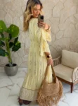 vestido boho chic agata amarelo
